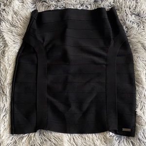 Guess sexy black going out bandage skirt